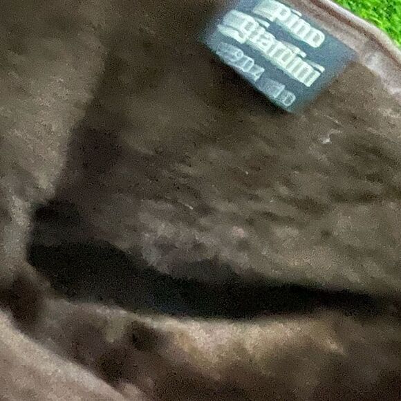 Pino Giardini By Salgo Brown Leather and Suede Shearling Boots. Size 10/US 9. - Picture 10 of 12